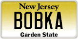 New Jersey, Vanity Plates