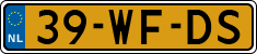 License plate of the Netherlands, Trailers