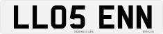 License plate of the United Kingdom, 2001 year system