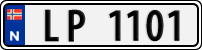 License plate of Norway, Trailers, motorcycles, special vehicles