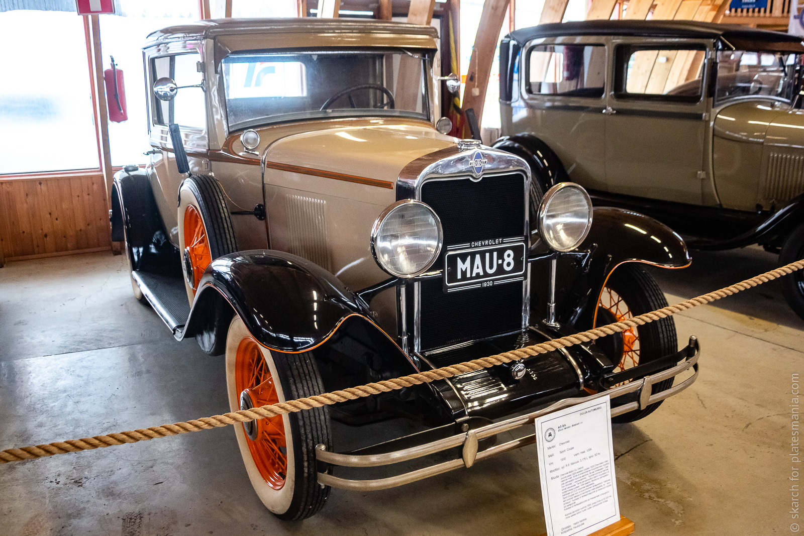 MAU-8, Chevrolet Universal 1st gen (Coach) 2-door Sedan (AD; A-body), 1929–1930