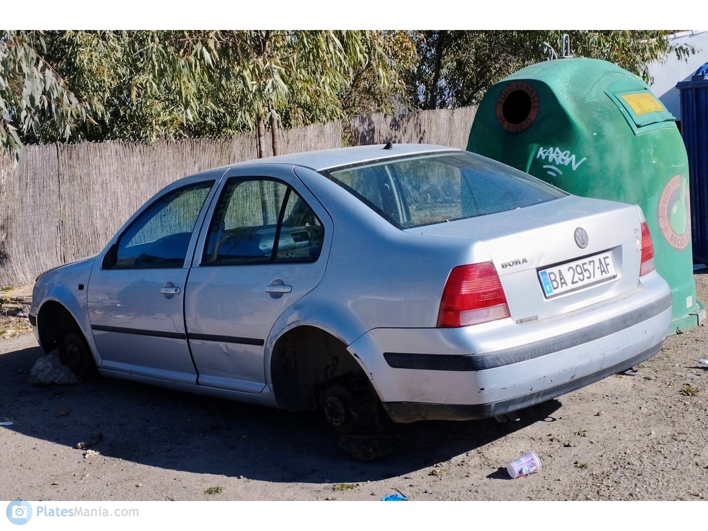 BA 2957 AF, Volkswagen Bora 1st gen Sedan (1J2), 1998–2005