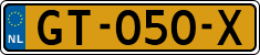 License plate of the Netherlands, Cars
