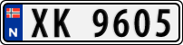 License plate of Norway, Trailers, motorcycles, special vehicles