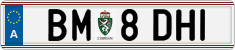 License plate of Austria, Regular plates
