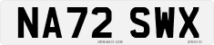 License plate of the United Kingdom, 2001 year system
