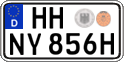 German license plate, Plates for oldtimers (type 