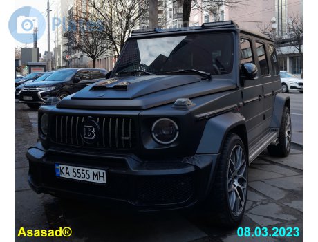 KA 5555 MH, Mercedes-Benz G-Klasse