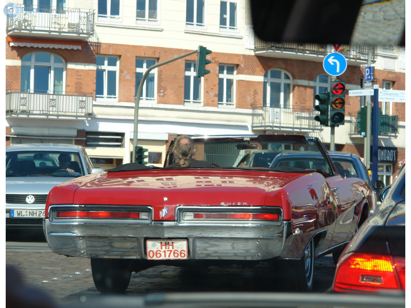 HH 061766, Buick LeSabre 3rd gen 1967 Custom Convertible (45467; B-body), 2nd facelift, 1966–1967