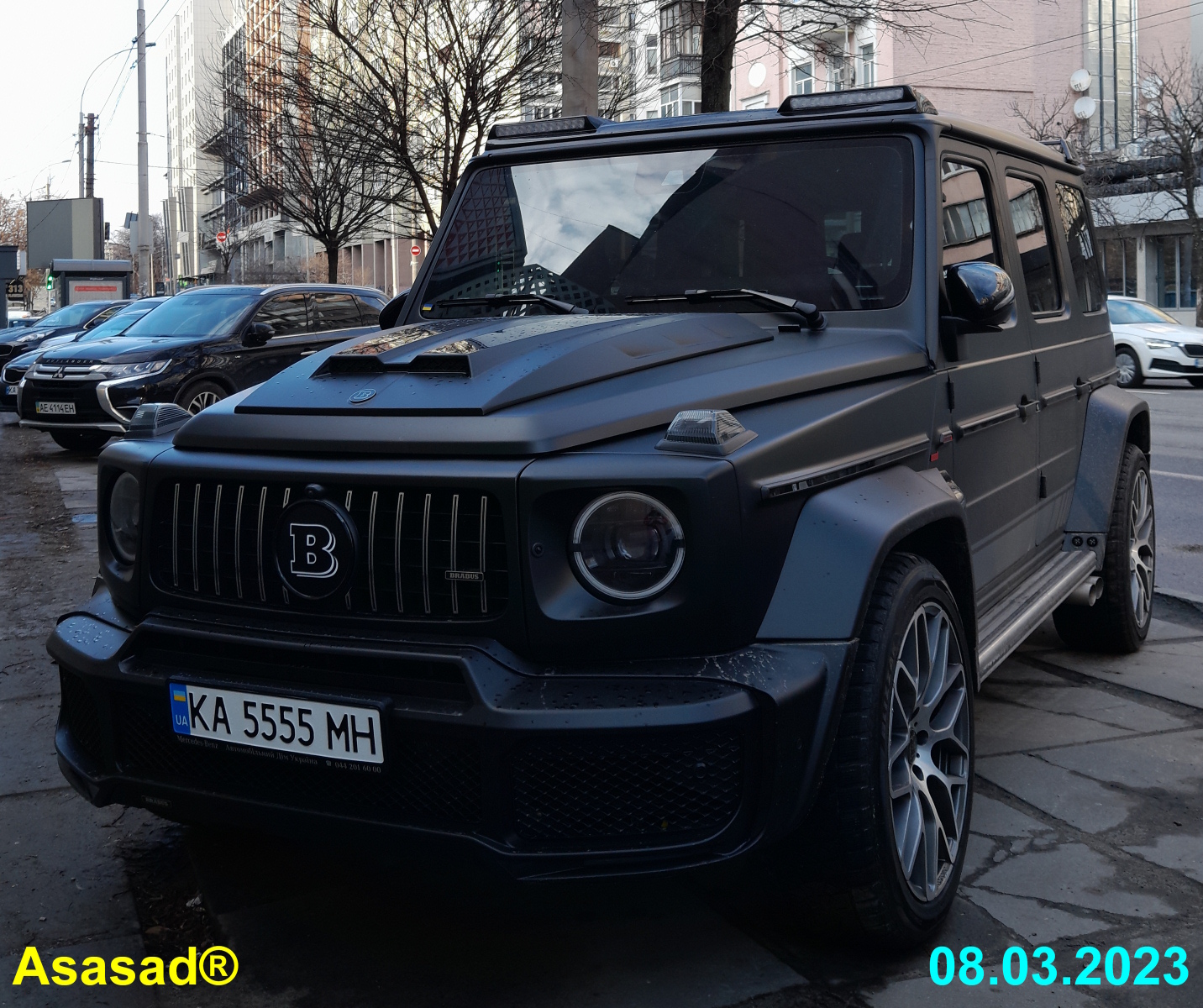 KA 5555 MH, Mercedes-Benz G-Klasse 2nd gen (W463/W465), 2018­–