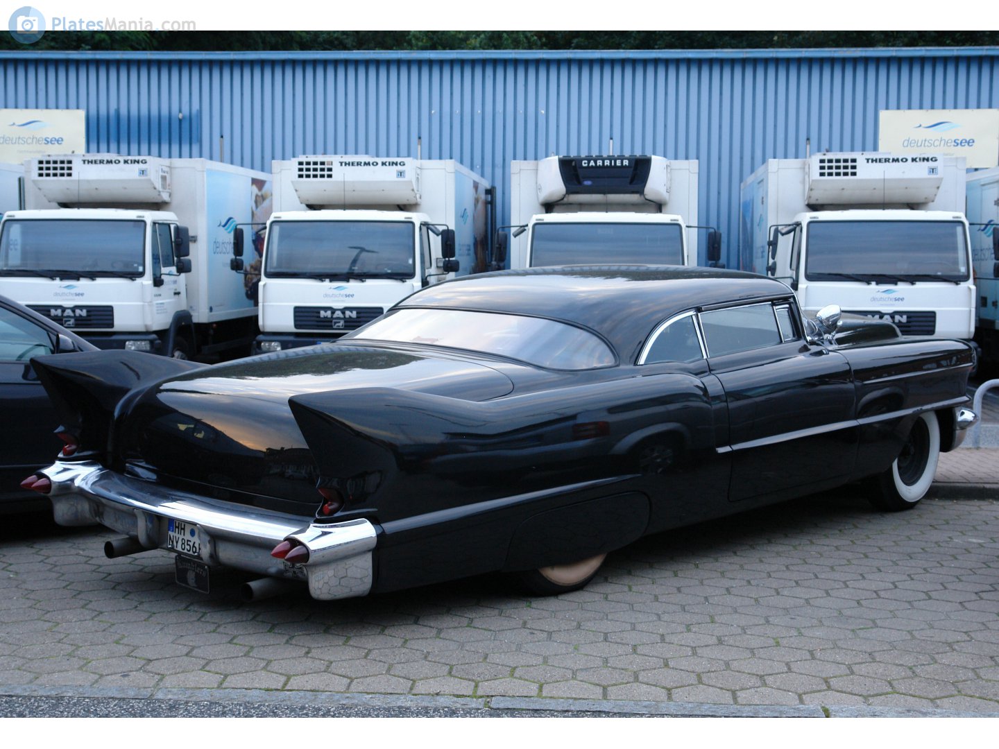 HH NY 856 H, Cadillac Series 62 4th gen 1954 2-door Hardtop (6237; C-body), 1953–1954