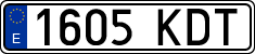 License plates of Spain, Ordinary (2000)