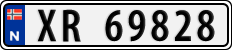 License plate of Norway, Cars