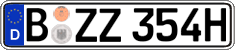 German license plate, Plates for oldtimers (type 