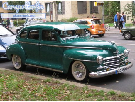 B ZZ 354H, Plymouth Special Deluxe