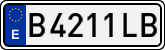 License plates of Spain, 1971 year series