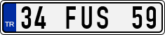 License plate of Turkey, Regular plates