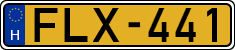 license plates of Hungary, Commercial vehicles (1990)