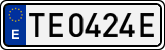 License plates of Spain, 1971 year series