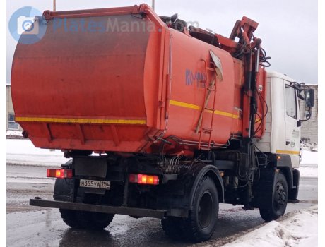 н355уа196, MAZ 4381