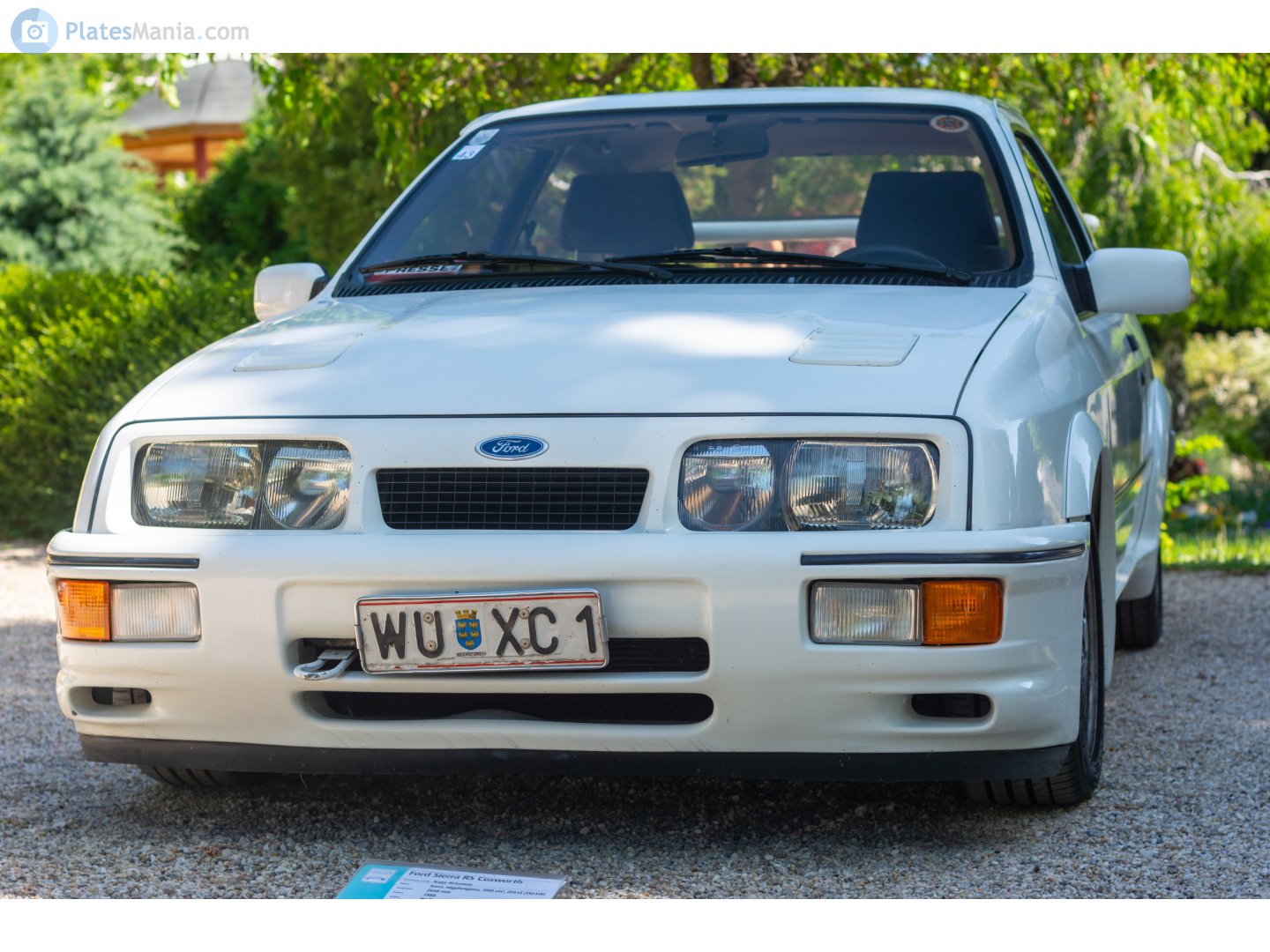 WU XC 1, Ford Sierra 1st gen 3-door Liftback (BED/BBC), 1982–1987