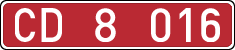 License plates of Spain, Diplomatic