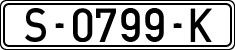 License plates of Spain, 1971 year series