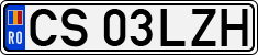 License plate of Romania, Regular plates