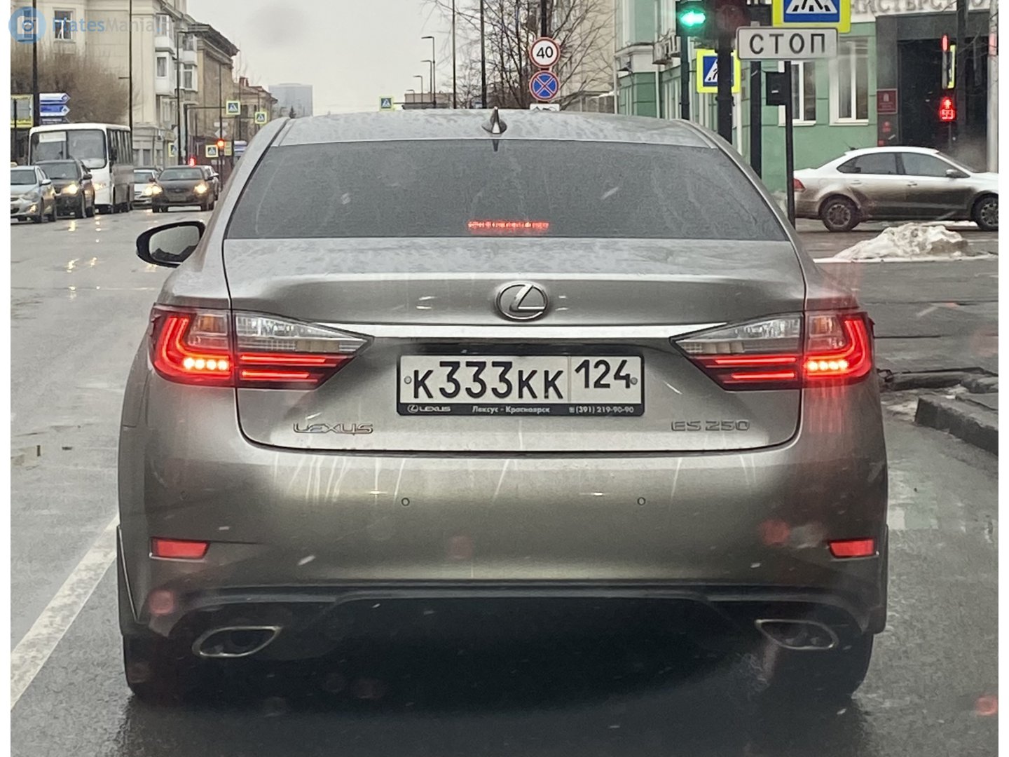к 333 кк 124, Lexus ES 6th gen (XV60), 2012–2018