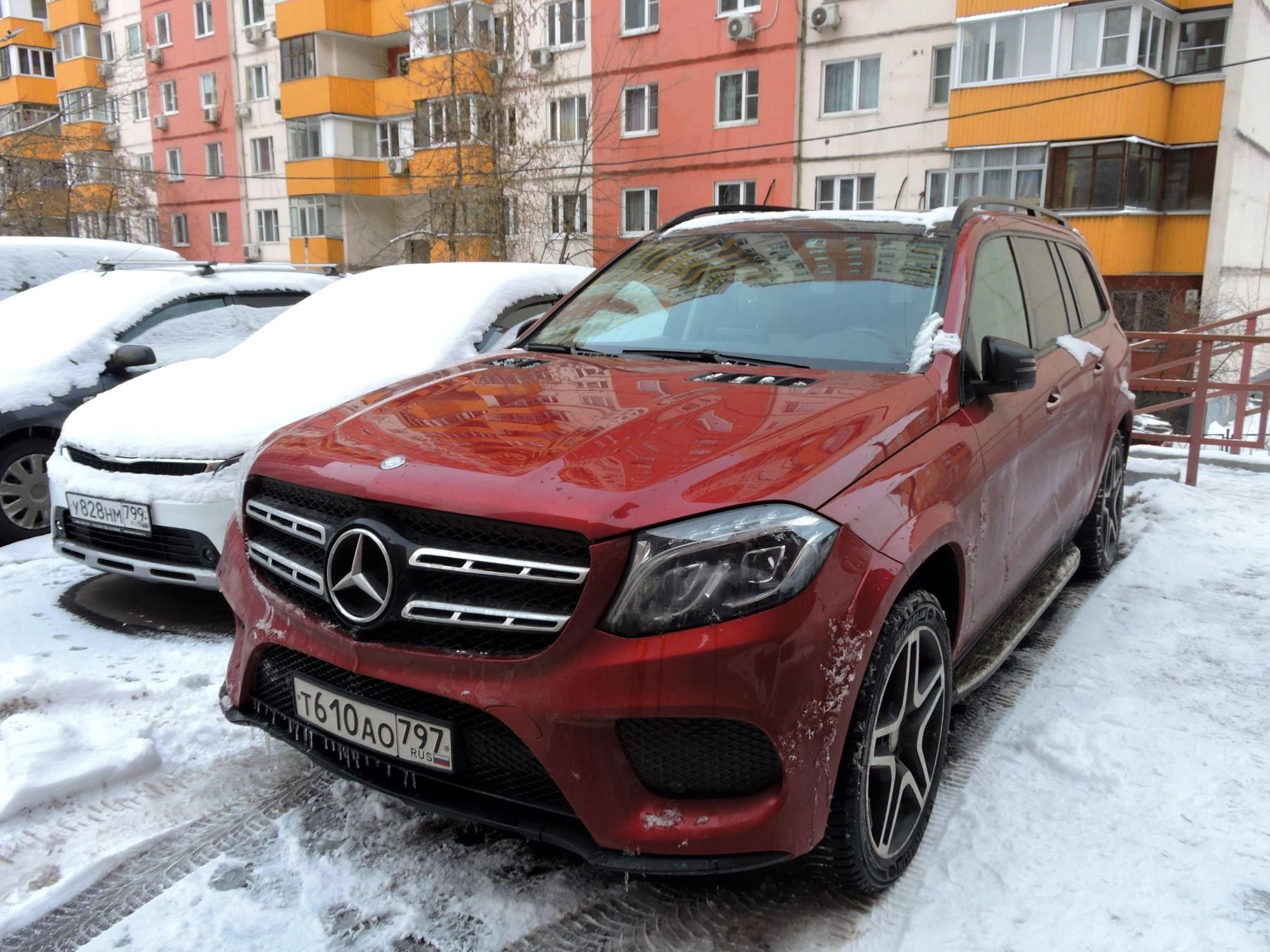 т 610 ао 797, Mercedes-Benz GLS-Klasse 1st gen (X166), 2016–2019