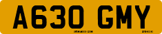 License plate of the United Kingdom, 1983 year system