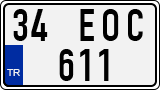 License plate of Turkey, Regular plates
