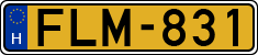 license plates of Hungary, Commercial vehicles (1990)