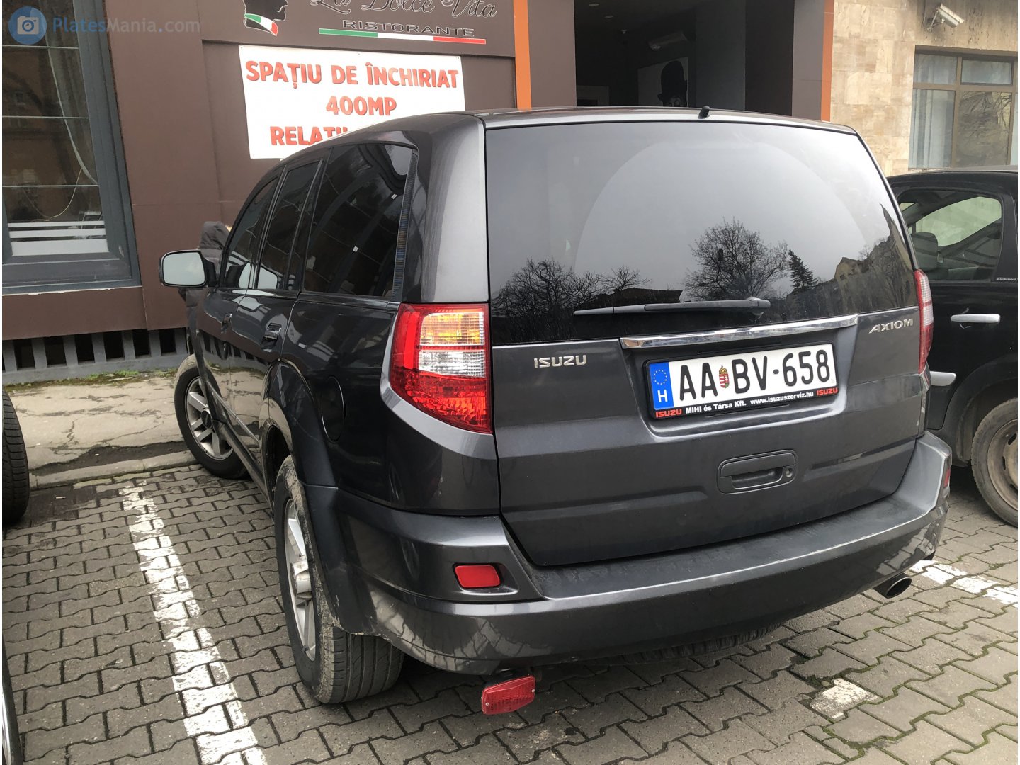 AA BV-658, Isuzu Axiom 1st gen (178/E-UPS26FW), 2001–2004