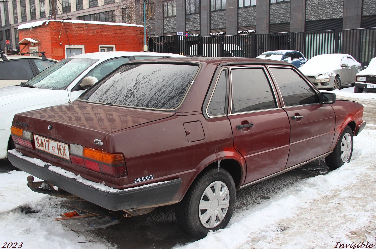 9417 KX, Audi 80 2nd gen 4-door Sedan (B2/81/85), 1978–1986