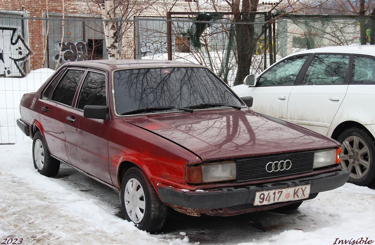 9417 KX, Audi 80 2nd gen 4-door Sedan (B2/81/85), 1978–1986