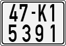 License plate of Vietnam, Motorcycles