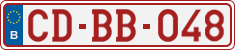 License plate of Belgium, Diplomatic