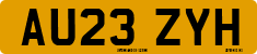 License plate of the United Kingdom, 2001 year system