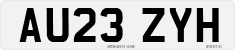 License plate of the United Kingdom, 2001 year system