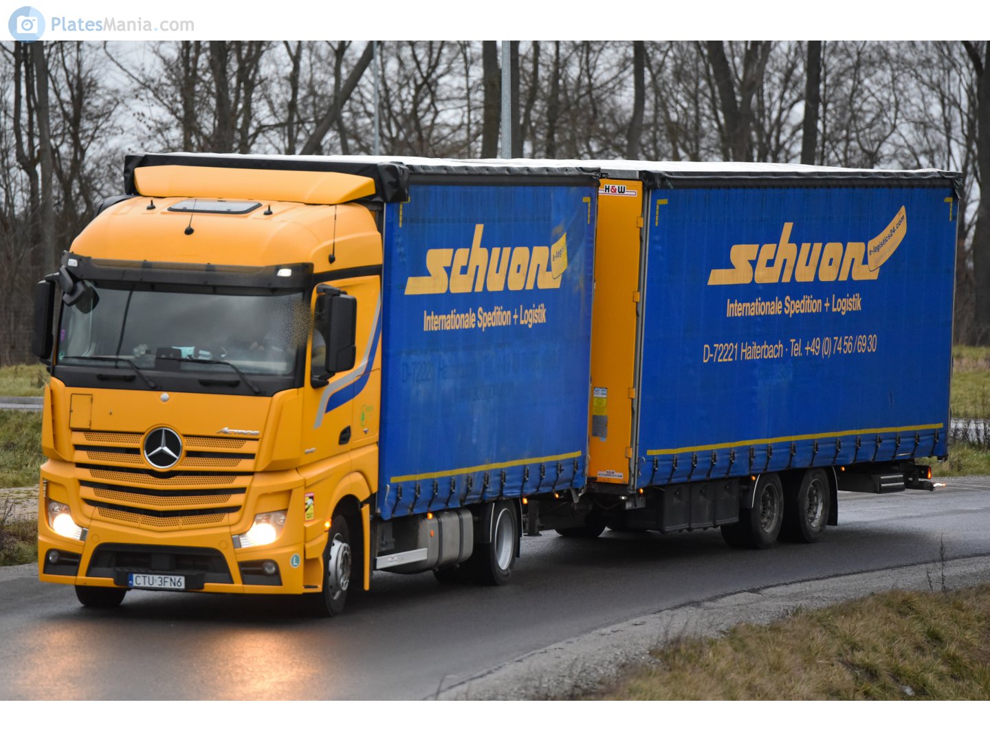 CTU 3FN6, Mercedes-Benz Actros 3rd gen (MP4/MP5), 2011–