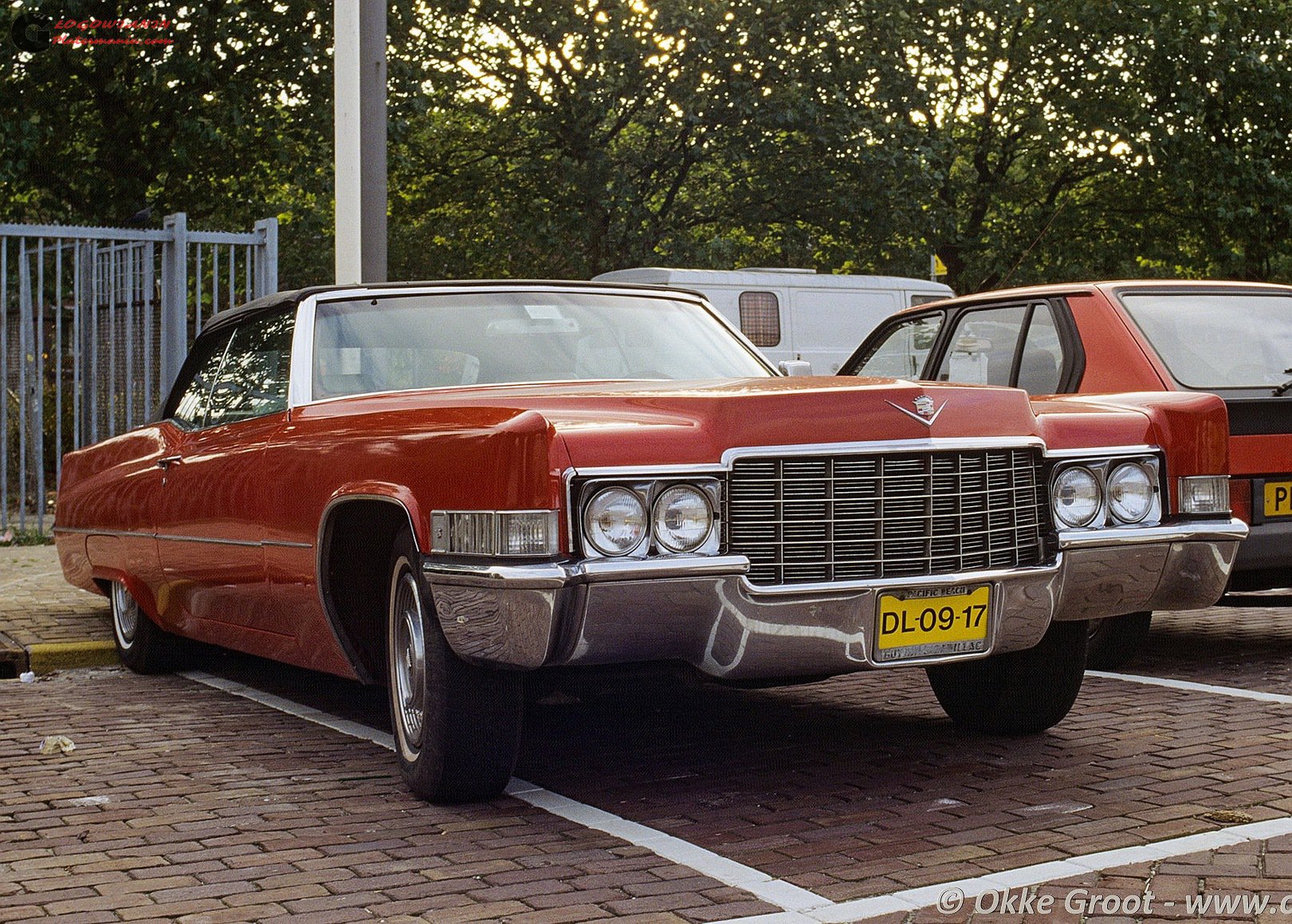 DL-09-17, Cadillac DeVille 3rd gen 1969 2-door Convertible (68367; C-body), 4th facelift, 1968–1969