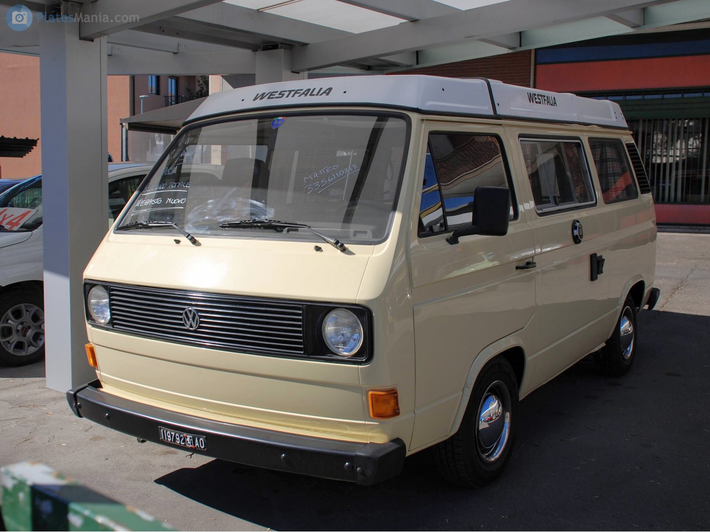 AO 119792, Volkswagen Transporter 3rd gen Van (T3), 1979–1992