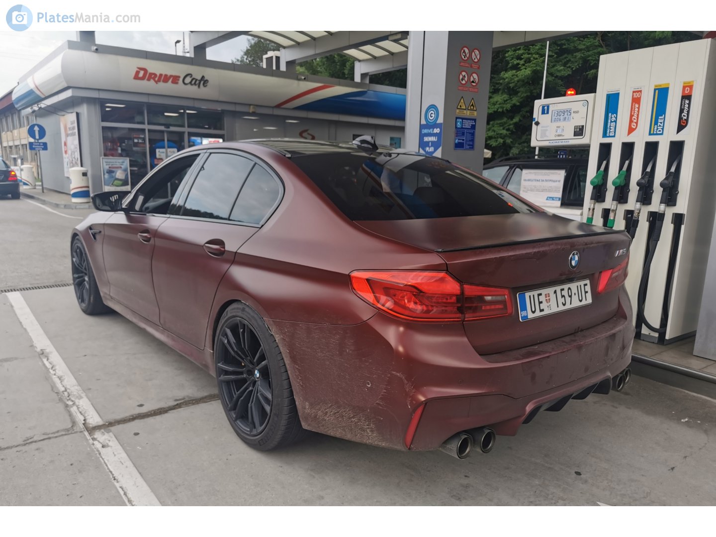 UE 159-UF, BMW M5 6th gen (F90), 2017–2020