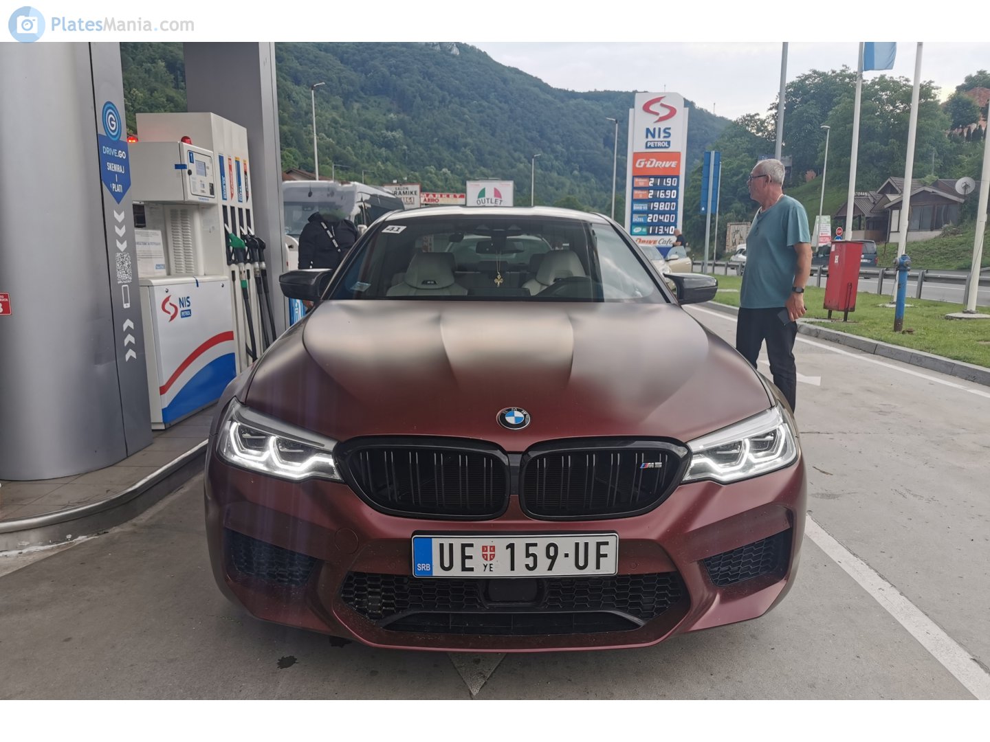 UE 159-UF, BMW M5 6th gen (F90), 2017–2020
