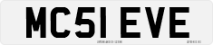 License plate of the United Kingdom, 2001 year system