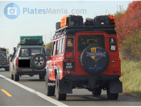 BHE 6789, Land Rover Defender