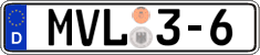 German license plate, Regional authorities