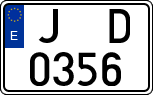 License plates of Spain, 1971 year series