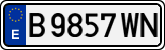 License plates of Spain, 1971 year series
